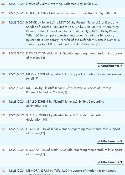 新品牌TELFAR由GBC律所代理連發(fā)兩案，這些商標(biāo)不要碰！趕緊自查