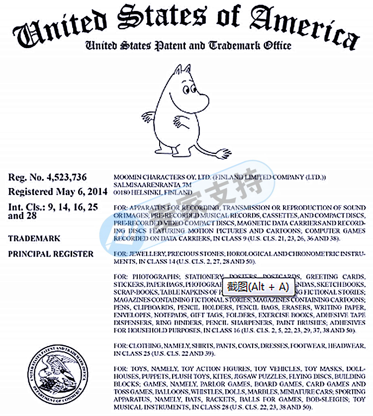 Keith律所代理MOOMIN 姆明發起侵權訴訟！