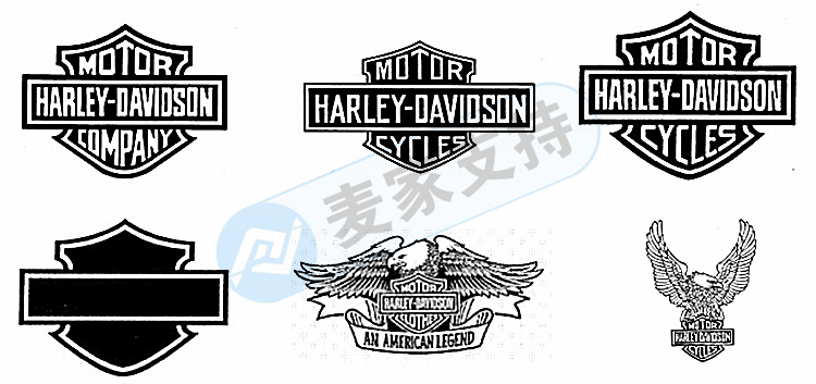 GBC代理的又一摩托車品牌維權！哈雷 Harley Davidson商標有專利！注意規避！