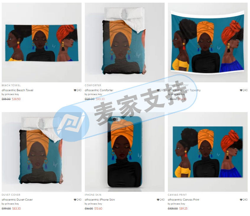 Keith為PRINCESS KAY Works進行今年第三次維權！商品帶有這些圖案的快下架！