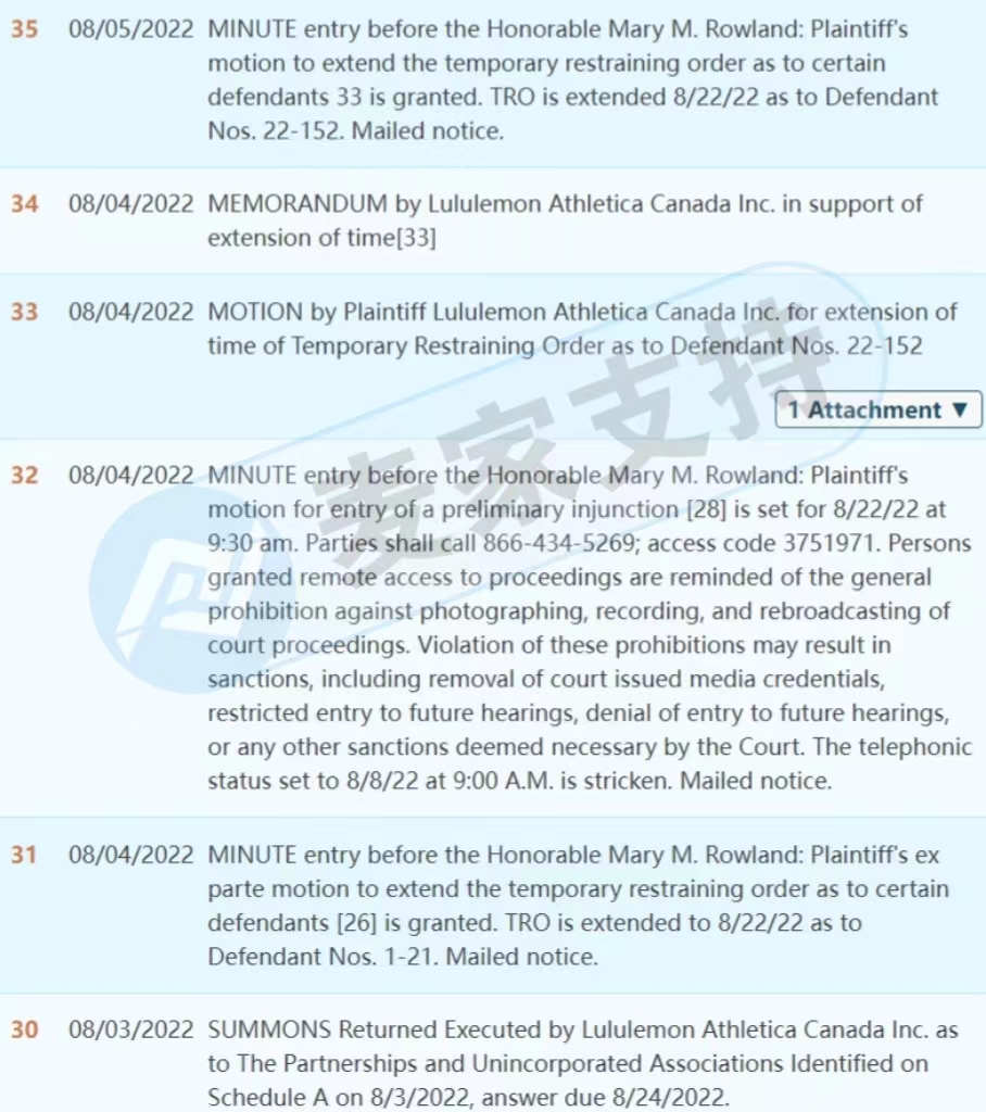 GBC律所代理品牌LULULEMON侵權(quán)案，原來這些不能出現(xiàn)在瑜伽服上！