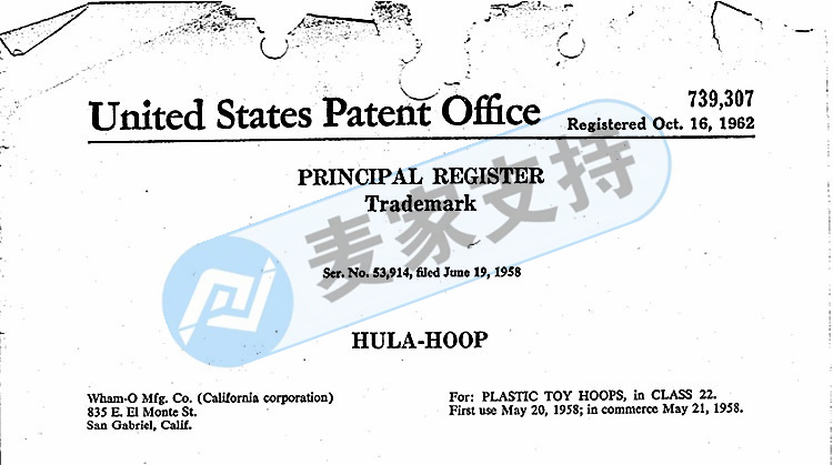 瘦身神器HULA HOOP呼啦圈新發一案！WHAM-O公司過賬10000美元保證金，代理律所又是Keith！賣家抓緊時間下架！