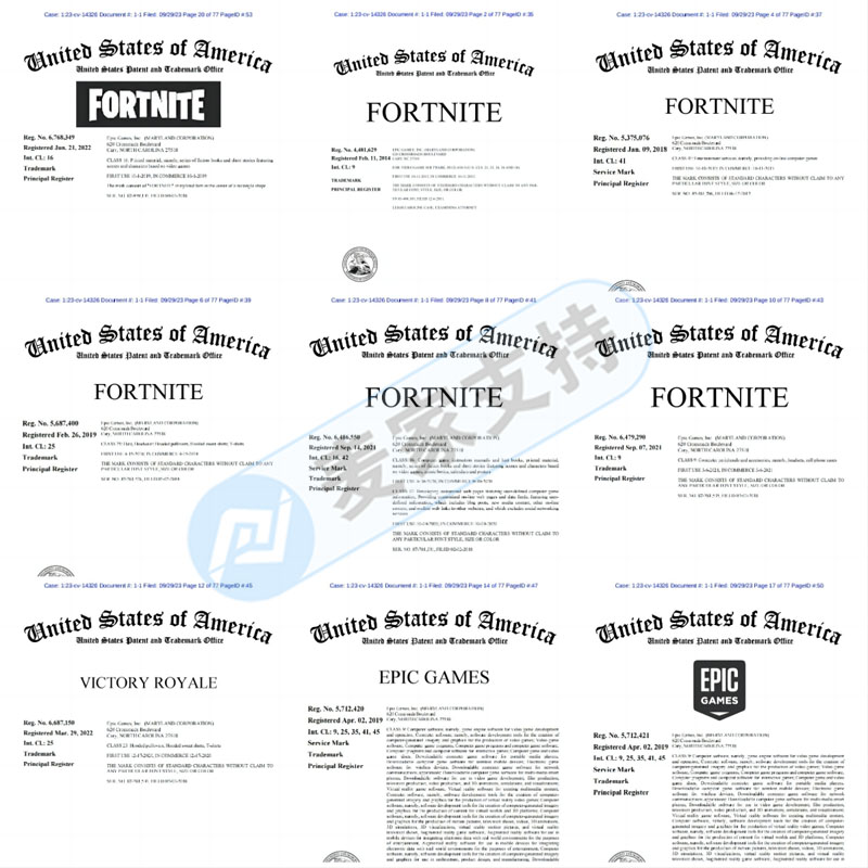 擁有全球4億玩家的Fortnite 堡壘之夜委托TME維權，跨境賣家及時避雷