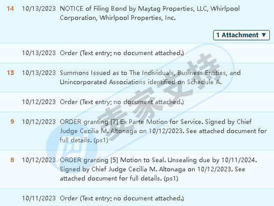 又是商標侵權！惠而浦 Whirlpool委托SMG律所再次維權，跨境電商速自查