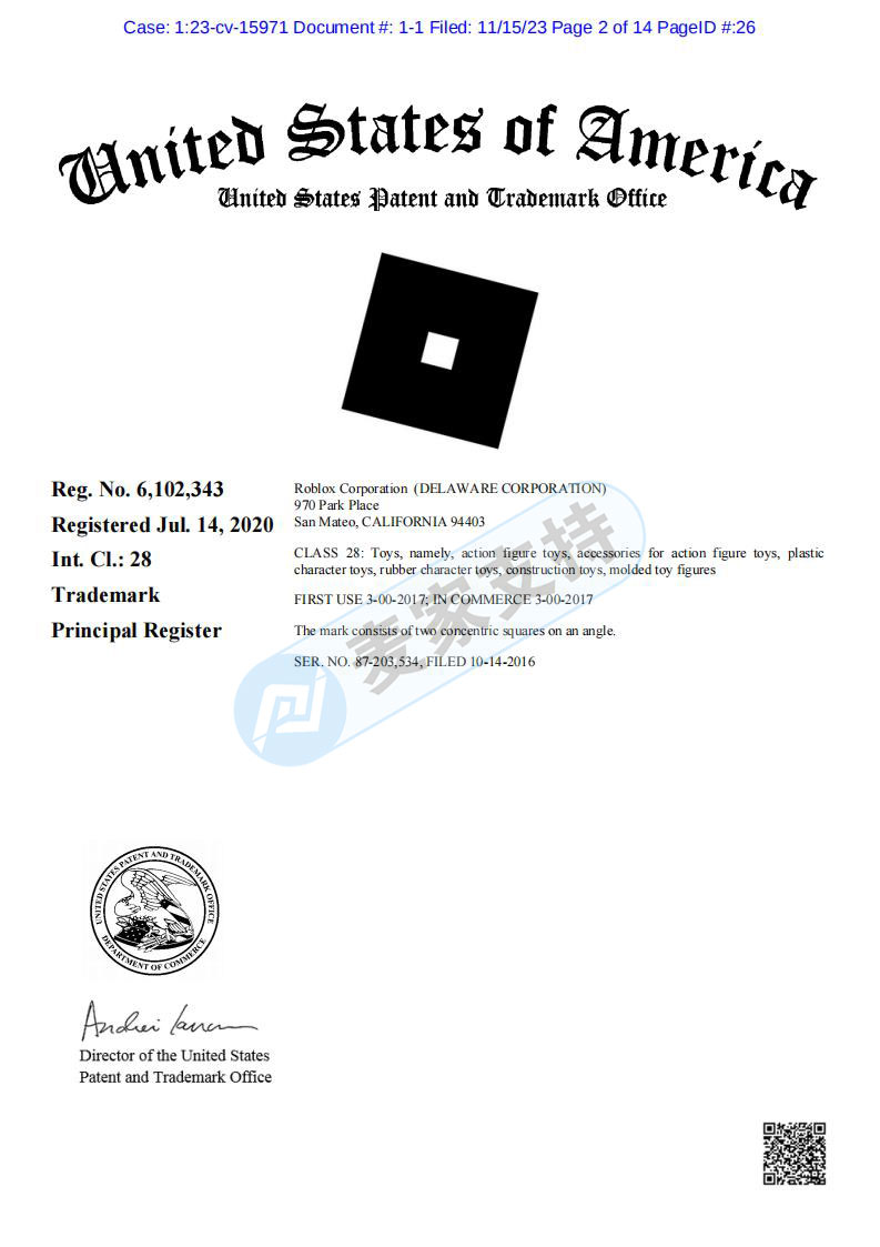 ROBLOX游戲熱門還不算，從HSP到keith新增的是版權，不減的是將維權進行到底的決心！