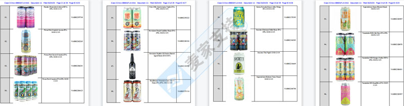 花花綠綠色彩艷麗的果酒飲料暗藏TRO風險！CraftShack114個版權，已發起跨境維權！