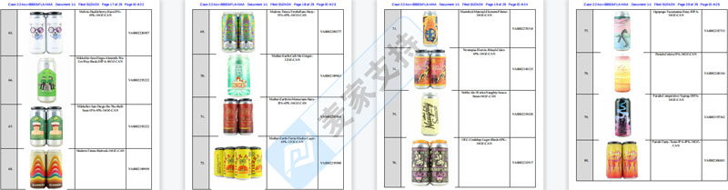花花綠綠色彩艷麗的果酒飲料暗藏TRO風險！CraftShack114個版權，已發起跨境維權！