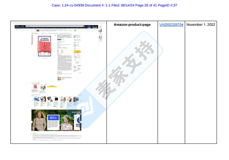 4-cv-04939，MGB律所代理Robecurls無熱卷發(fā)器強(qiáng)勢(shì)維權(quán)"